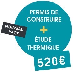 prix permis de construire et etdute thermique