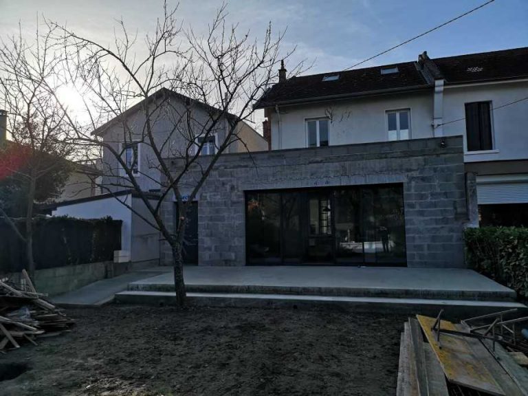 étude thermique RE2020 extension collectif