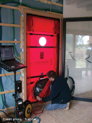 test d'infiltrométrie RE2020