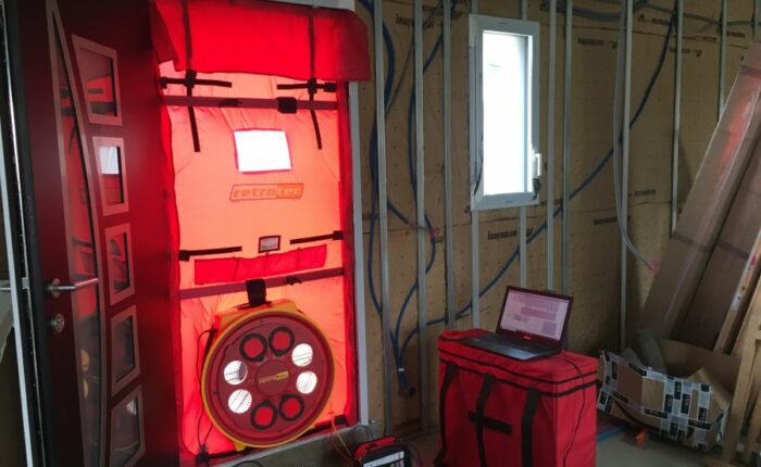 mesure de perméabilité à l'air